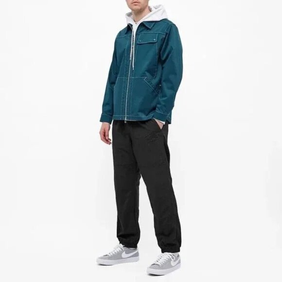Gorpcore Nike Men’s Nylon Track Pants Ankle Zipper Joggers XL Train Windbreaker - Picture 1 of 8